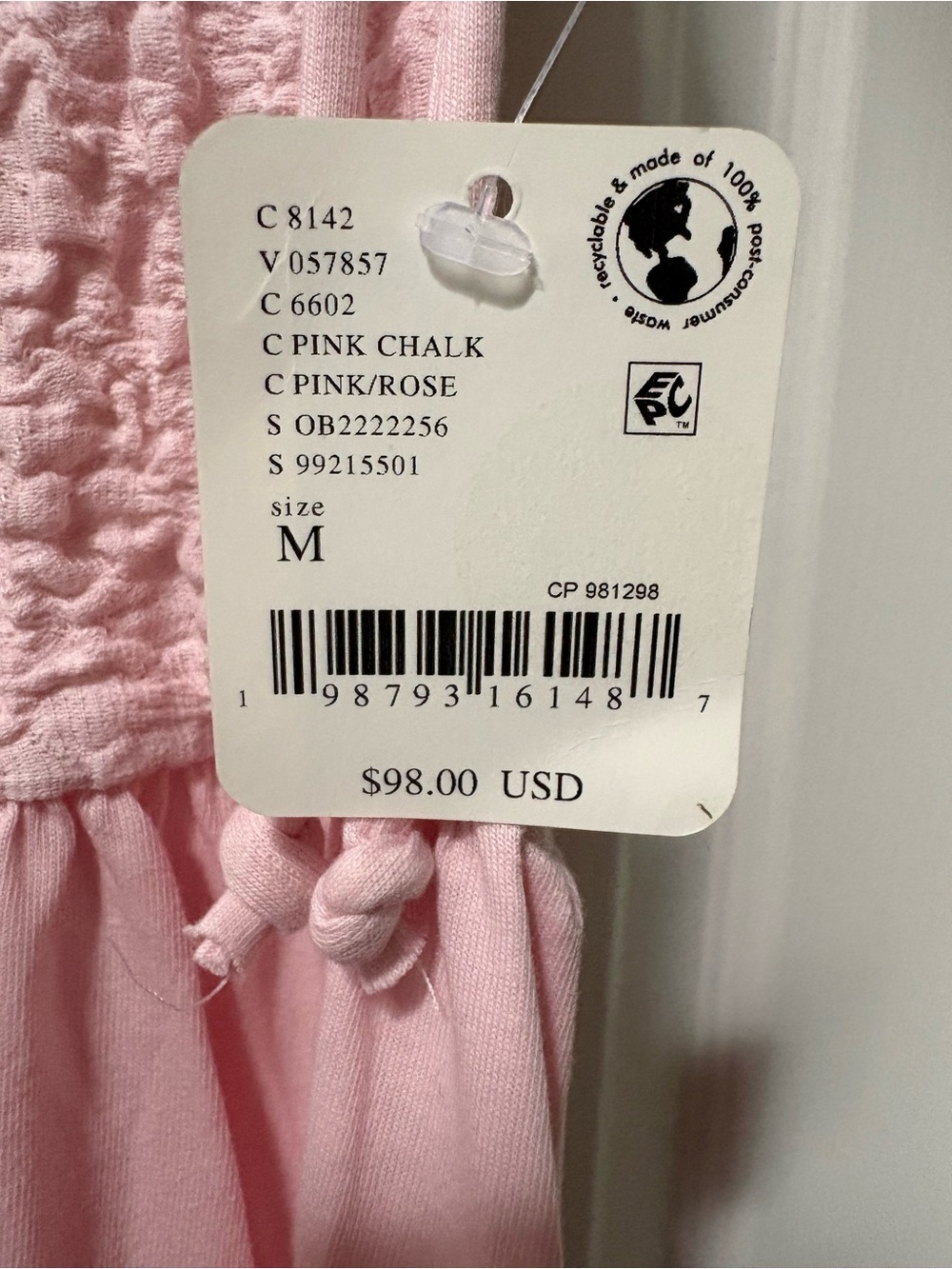 Free People Blush Pink Sleeveless Tiered Maxi Dress - Picture 7 of 10